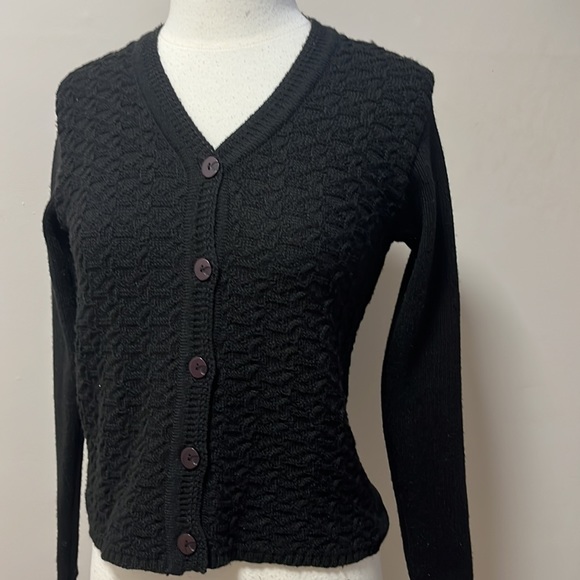 Jay Kay casa nova collection small black cardigan - Picture 2 of 5